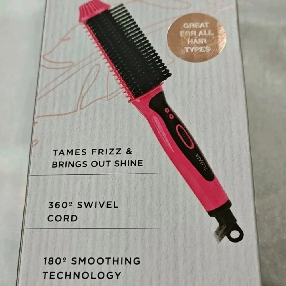 Vivitar Hair Brush Conair Spiral Rollers Hair Accessories Lot Party Gifts